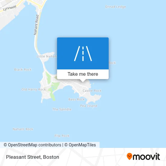 Pleasant Street map