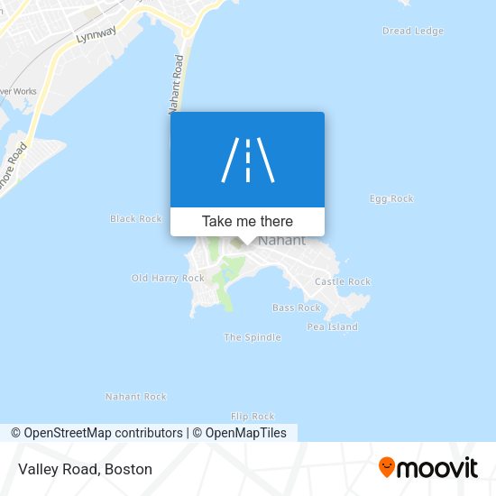 Mapa de Valley Road