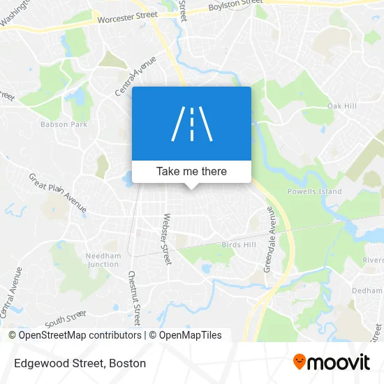 Edgewood Street map