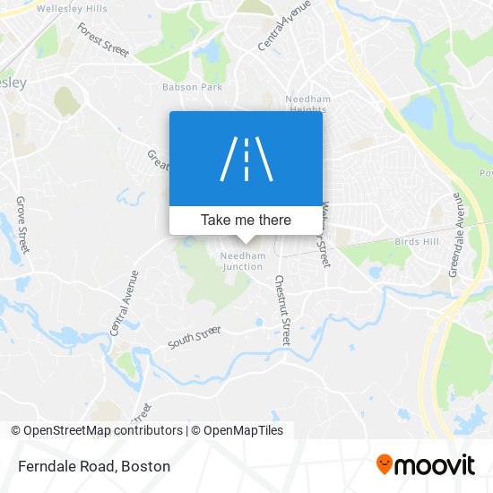 Mapa de Ferndale Road