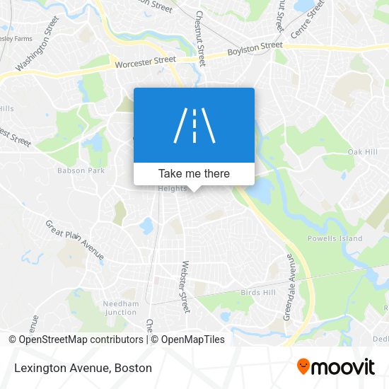 Mapa de Lexington Avenue