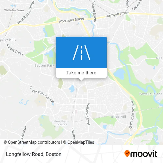 Longfellow Road map