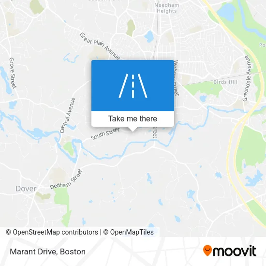 Marant Drive map