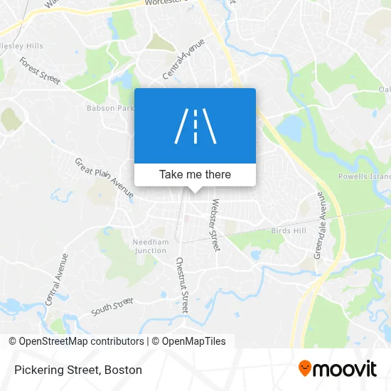 Pickering Street map