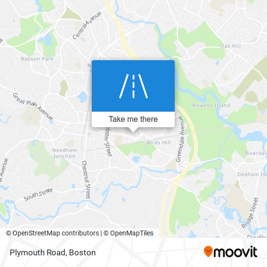 Plymouth Road map