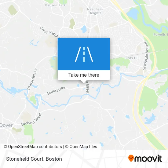 Stonefield Court map