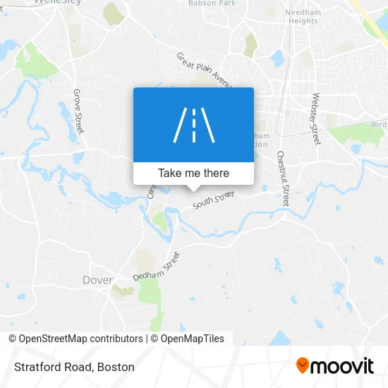 Stratford Road map