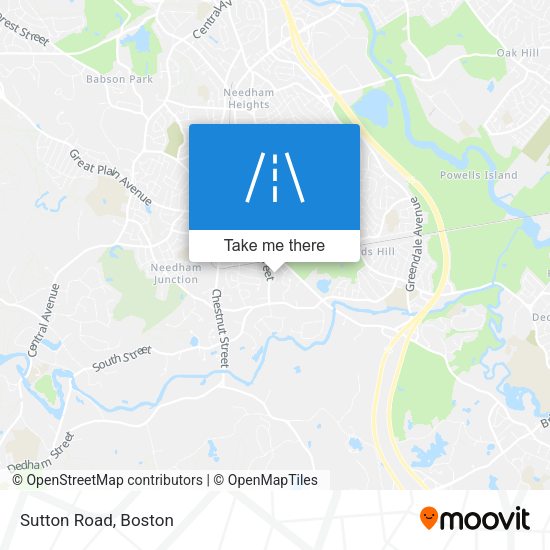 Mapa de Sutton Road