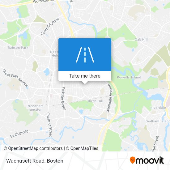 Wachusett Road map