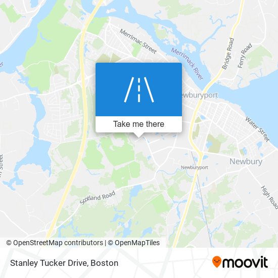 Mapa de Stanley Tucker Drive