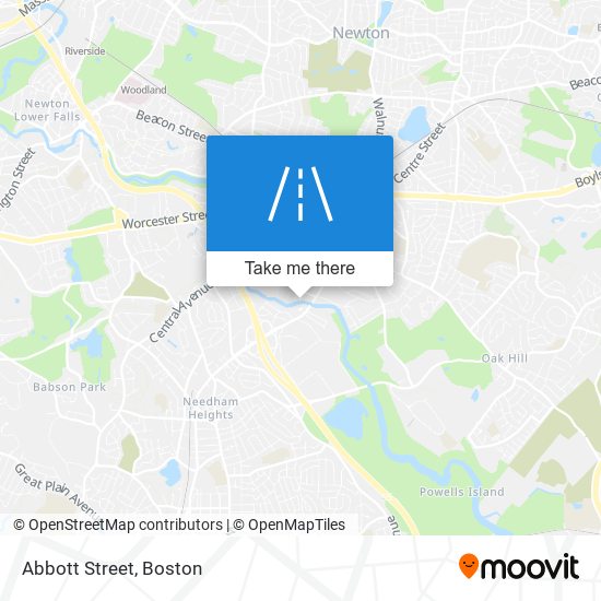 Abbott Street map