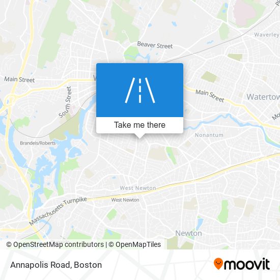 Annapolis Road map