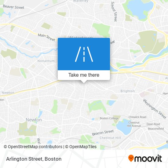 Arlington Street map