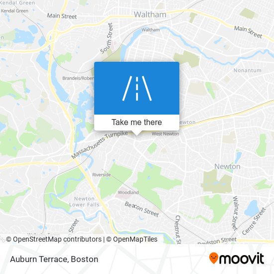 Auburn Terrace map