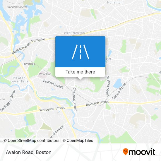 Mapa de Avalon Road