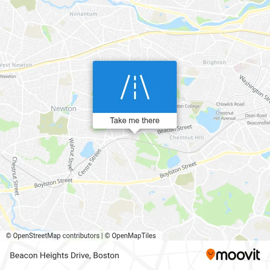 Beacon Heights Drive map