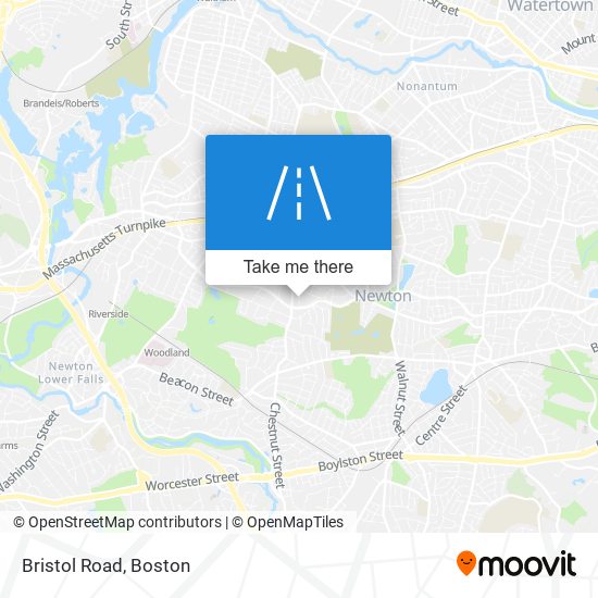 Bristol Road map