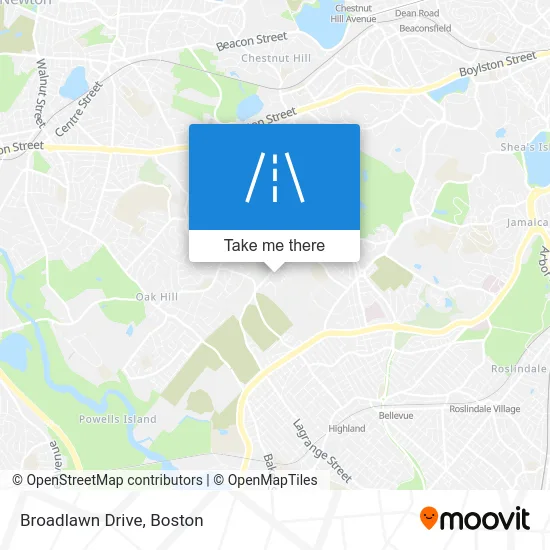 Broadlawn Drive map