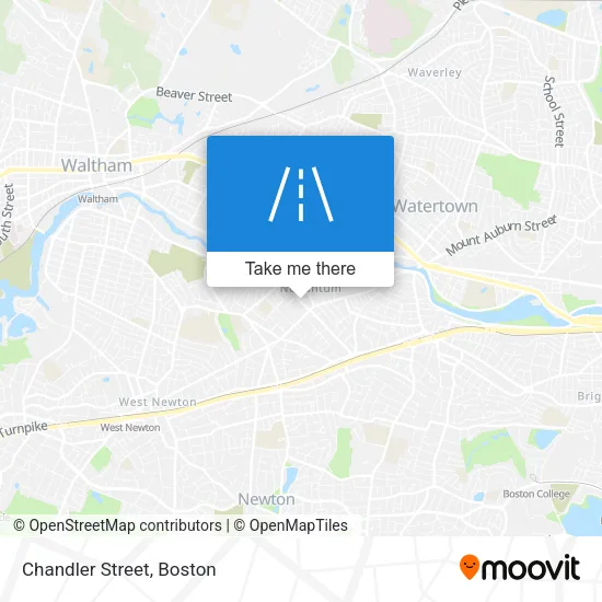 Mapa de Chandler Street