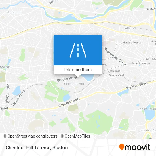 Chestnut Hill Terrace map