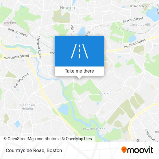 Countryside Road map