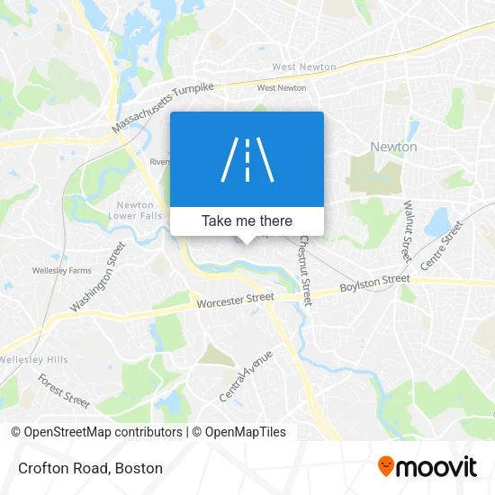 Crofton Road map