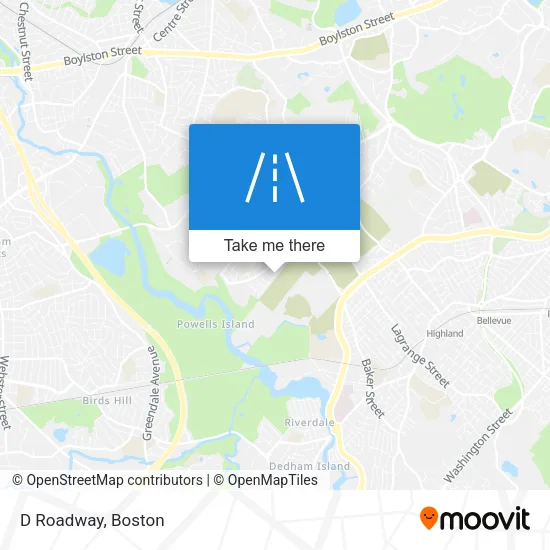 D Roadway map