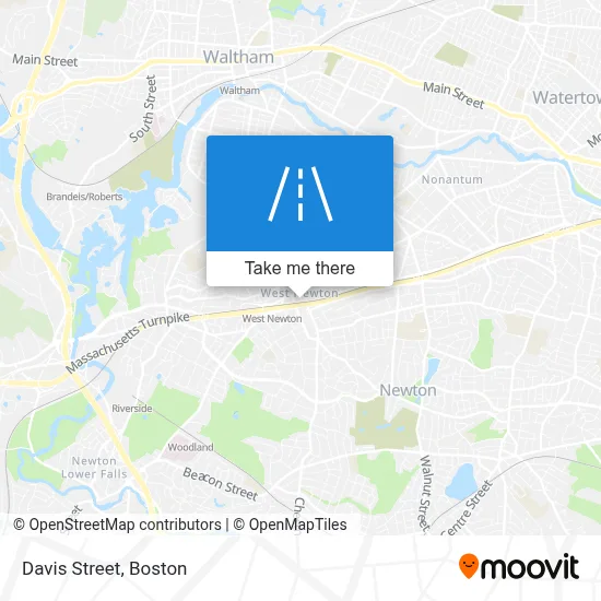 Davis Street map
