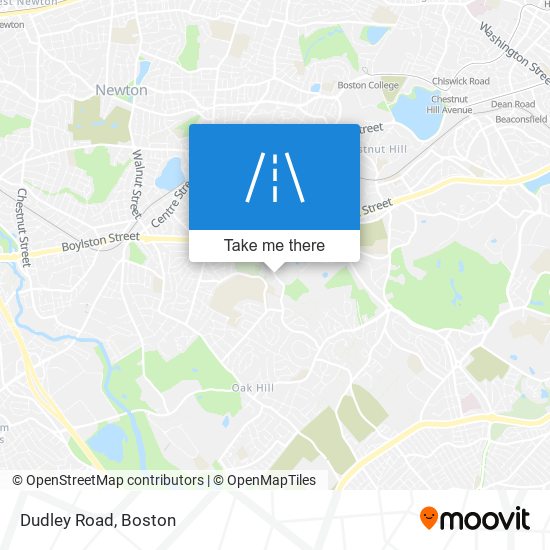 Dudley Road map