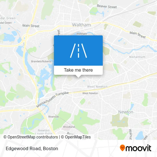 Edgewood Road map