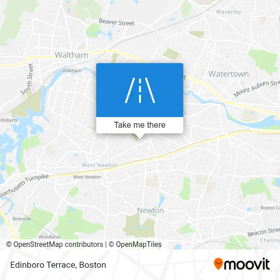Edinboro Terrace map