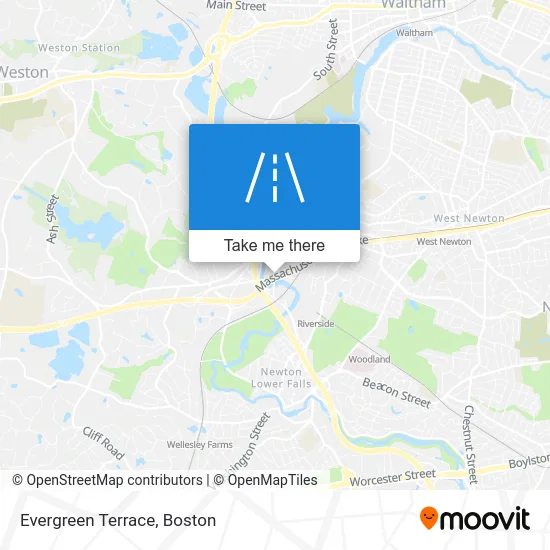 Evergreen Terrace map