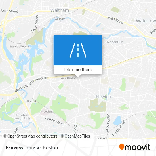 Fairview Terrace map