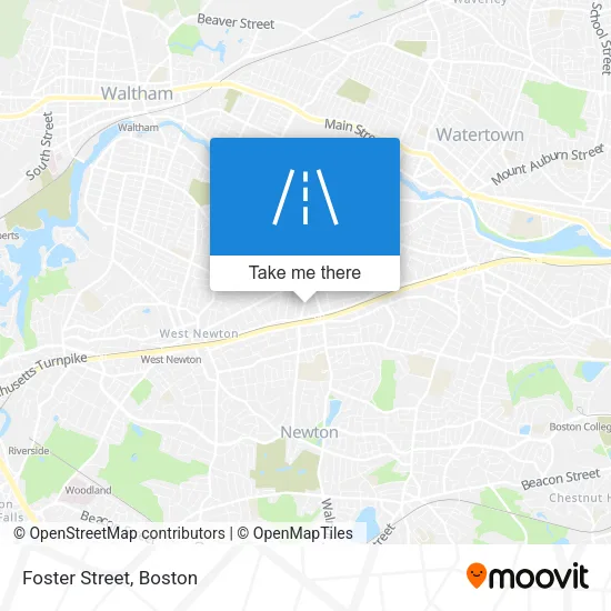 Foster Street map