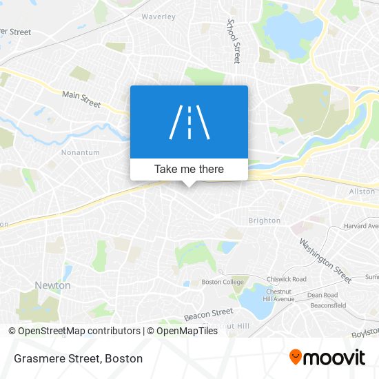 Grasmere Street map