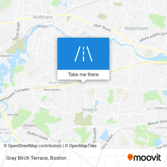 Gray Birch Terrace map