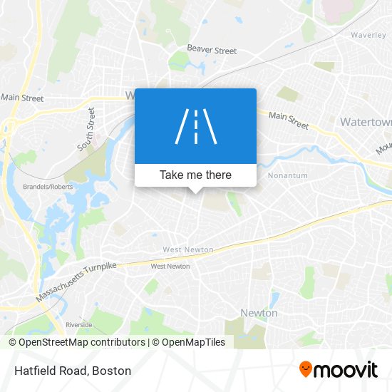 Mapa de Hatfield Road