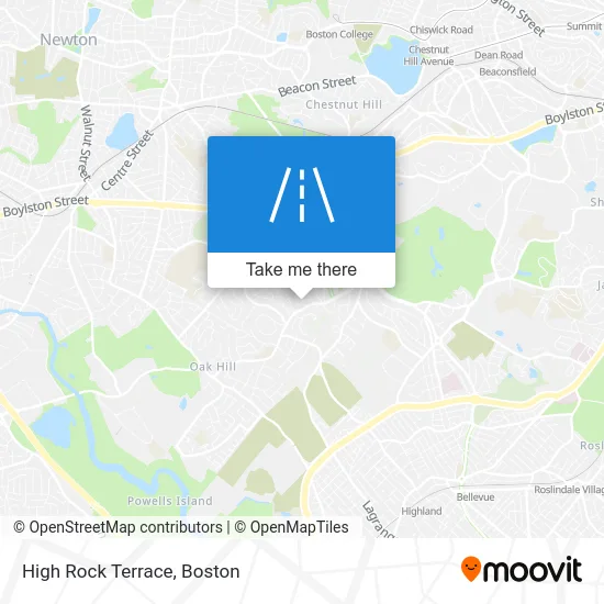 High Rock Terrace map