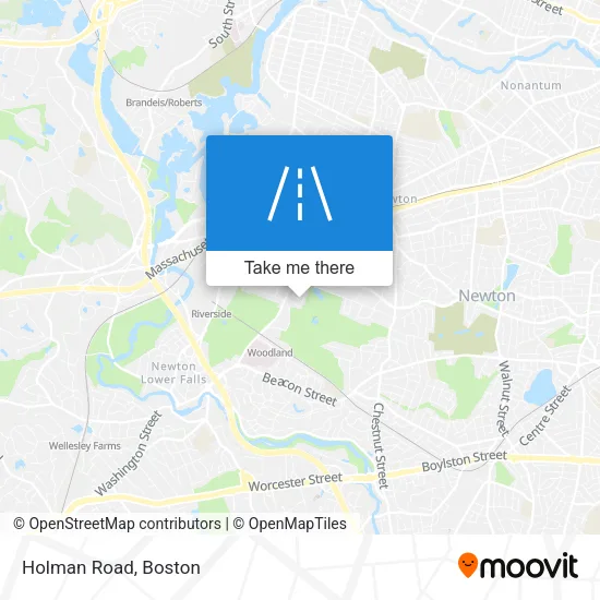 Holman Road map