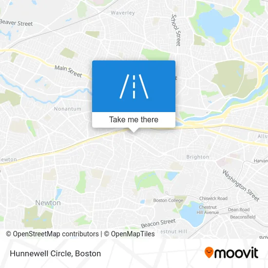 Hunnewell Circle map