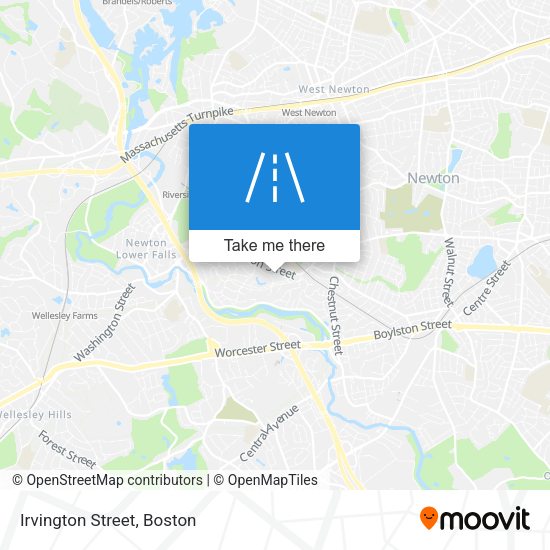 Mapa de Irvington Street