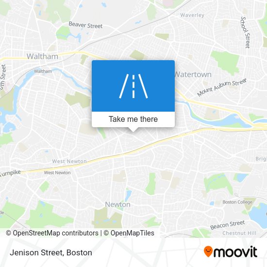 Mapa de Jenison Street