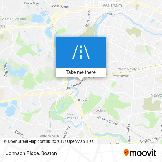 Johnson Place map