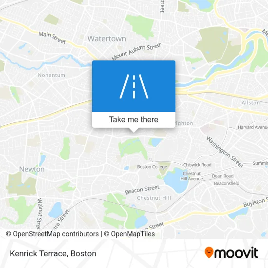 Kenrick Terrace map