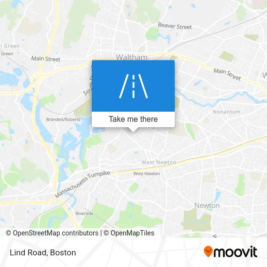 Lind Road map