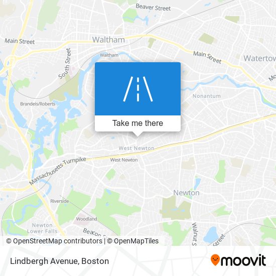 Mapa de Lindbergh Avenue