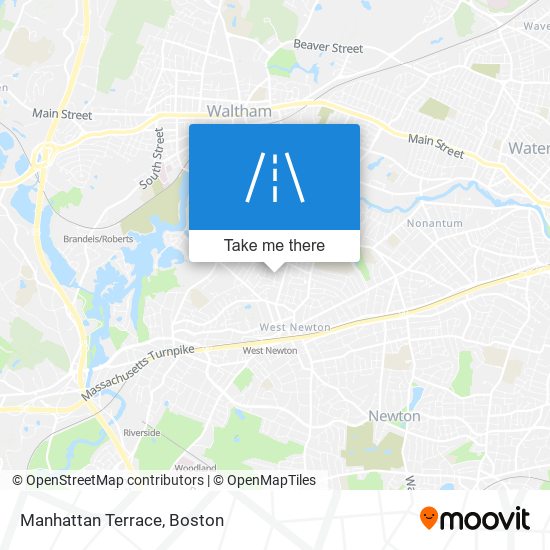 Mapa de Manhattan Terrace