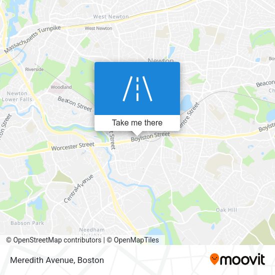 Mapa de Meredith Avenue