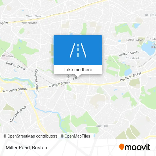 Miller Road map