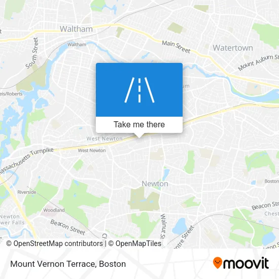 Mount Vernon Terrace map